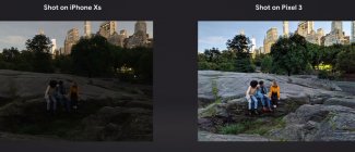 Google твърди, че Pixel 3 прави по-добри снимки от iPhone XS