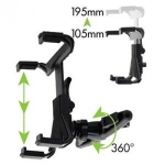 Allsop Headrest Tablet Mount - поставка за седалката на кола за iPad и таблети до 11 инча 4