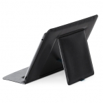 CaseMate Universal Tablet Pouch - универсален кожен калъф и поставка за таблети до 8 инча (черен) 7