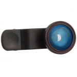 Комплект лещи Fish Eye, Wide Angle и Macro за iPhone, смартфони и таблети (черен) 1