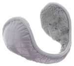 KitSound Earmuffs Knitted - плетени ушанки с вградени слушалки за iPhone и мобилни устройства (сив) 3