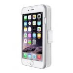 Artwizz SeeJacket® Leather - кожен кейс тип портфейл за iPhone 6, iPhone 6S (бял) 3