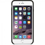 Apple iPhone Case - оригинален кожен кейс (естествена кожа) за iPhone 6 Plus, iPhone 6S Plus (черен) 1
