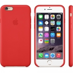 Apple iPhone Case - оригинален кожен кейс (естествена кожа) за iPhone 6 Plus, iPhone 6S Plus (червен) 3