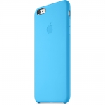 Apple Silicone Case - оригинален силиконов кейс за iPhone 6 Plus, iPhone 6S Plus (син) 2