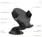 iOttie Easy Flex Inductive Wireless Qi Standard Charging Car Mount Pad - поставка за кола с възможност за безжично зареждане за QI съвместими смартфони 2