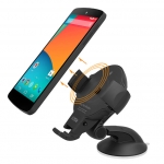 iOttie Easy Flex Inductive Wireless Qi Standard Charging Car Mount Pad - поставка за кола с възможност за безжично зареждане за QI съвместими смартфони 3
