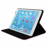 Tucano Filo Hard Folio Case - текстилен калъф с Auto On/Off и поставка за iPad Air 2, iPad Pro 9.7 (розов) 1