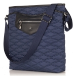 Knomo Maple Cross Body Bag - кожена чанта с презрамка за iPad и таблети до 10.2 инча (тъмносин) 2