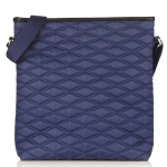 Knomo Maple Cross Body Bag - кожена чанта с презрамка за iPad и таблети до 10.2 инча (тъмносин) 1