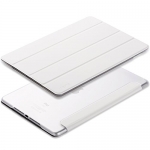 Devia Basic Case - кожен калъф и поставка за iPad Air 2, iPad Pro 9.7 (бял) 1