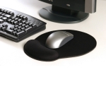 Allsop Comfort Mousepad - ергономична подложка за мишка с накитник (черен) 1