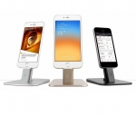 TwelveSouth HiRise Deluxe - алуминиева повдигаща поставка с Lightning и microUSB кабели за iPhone, iPad и устройства с microUSB (сребрист) 4