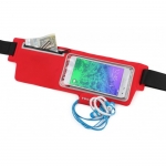Tucano Sporty Waistband - универсален спортен калъф за кръста за iPhone, Samsung, HTC, Sony и мобилни телефони (червен) 1