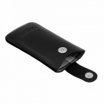 Bugatti SlimCase York XL - кожен калъф (естествена кожа) за Galaxy A3, S3, S4, Blackberry Z10, HTC One и др. (черен) 2