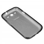 Samsung Cover EF-AI930B - оригинален TPU силиконов калъф за Samsung Galaxy S3, S3 Neo (черен-прозрачен) 1