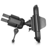 Macally Vent Mount - поставка за радиатора на кола за iPhone 6, iPhone 6S, iPhone 6, iPhone 6S Plus, Galaxy Note 4, S6, LG G4, Sony Z4, HTC M9 и мобилни телефони 2