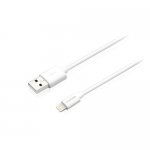 Macally Lightning to USB Cable 90 cm - кабел за iPhone, iPad и iPod с Lightning 90 см (бял) 1