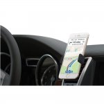 Kenu Airframe Plus Mount Black Leather - луксозна кожена поставка за радиатора на кола за смартфони с ширина до 8.3 см. (черна) 4