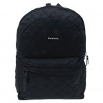 Kangol Quilted Backpack - полиестерна раница за преносими компютри до 15.6 инча (черна) 1