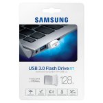 Samsung USB 3.0 Flash Drive Fit 128GB - ултрабърза компактна USB 3.0 флаш памет за преносими компютри 128GB (сребрист) 4