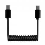 USB-C 3.1 Male to USB-C 3.1 Male Cable - разтягащ се USB-C кабел за свързване на две мобилни устройства с USB-C порт 1