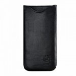 Bugatti SlimFit - кожен калъф (естествена кожа, ръчна изработка) за Sony Xperia Z5 Compact (черен) 1