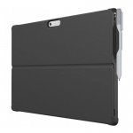 Incipio Feather Hybrid Case - удароустойчив хибриден кейс за Microsoft Surface Pro 4 (черен) 3