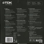 TDK ST100 Stereo Headphones - слушалки за мобилни устройства (червени) 3