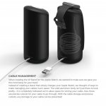 Elago Watch Stand - луксозна алуминиева поставка за Apple Watch (черна) 5