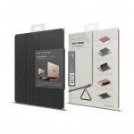 Elago Flip Stand - микрофибърна подложка и поставка за MacBook (черен-червен) 8