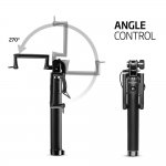 Spigen Ultra Compact Foldable Selfiestick S520W - разтегателен селфи стик за мобилни телефони (черен) 4