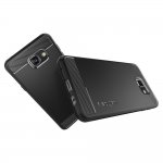 Spigen Rugged Armor Case - термополиуретанов кейс с най-висока степен на защита за Samsung Galaxy A7 (2016) (черен) 2