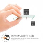 Spigen AirSkin Case - качествен ултратънък (0.4 mm) кейс за iPhone 6 (златист-опушен) 2