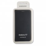 Samsung Flip Cover EF-WG930PBEGWW - оригинален кожен кейс за Samsung Galaxy S7 (черен) 4
