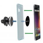 4smarts Ultimag Magnetic Car Holder Ventmag - магнитна поставка за радиатора на кола за iPhone и смартфони (черна-тъмносива) 1