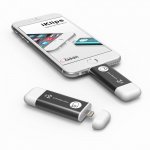 Adam Elements iKlips Lightning 64GB - външна памет за iPhone, iPad, iPod с Lightning (64GB) (тъмносив) 1