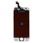 Apple iPhone 5S Display Unit - оригинален резервен дисплей за iPhone 5S (пълен комплект) - бял 1