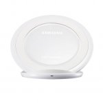 Samsung Inductive Wireless Fast Charge Stand NG930 - поставка (пад) за безжично захранване за QI съвместими устройства (бял) 1