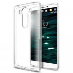 Spigen Ultra Hybrid Case - хибриден кейс с висока степен на защита за LG V10 (прозрачен) 1