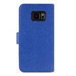 Redneck Prima Folio - кожен калъф, тип портфейл и поставка за Samsung Galaxy S7 (син) 3