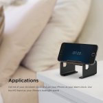 Elago M3 Stand - поставка от алуминий и дърво за iPhone и iPad mini (черна) 7