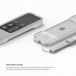 Elago R1 Intelli Case - удароустойчив силиконов калъф за Apple TV Siri Remote (прозрачен) 1