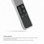 Elago R1 Intelli Case - удароустойчив силиконов калъф за Apple TV Siri Remote (прозрачен) 3