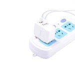 Devia Valiant Travel Charger - захранване за ел. мрежа с 2xUSB изхода (2.4 ампера) (бял) 2
