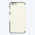 Redneck Elano Folio - текстилен калъф, тип портфейл и поставка за iPhone 6, iPhone 6S (бял) 4
