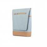 Moshi Aerio Lite Bag - стилна кожена чанта за MacBook 12 с отделение за таблети и смартфони (син) 3