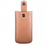 JT Berlin SlimCase Premium 2ML - кожен калъф (естествена кожа) за iPhone 6, iPhone 8, iPhone 7, Galaxy Alpha, Galaxy S5 mini, HTC One Mini 2 (кафяв) 1