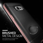 Verus High Pro Shield Case - хибриден удароустойчив кейс за Samsung Galaxy S7 (розово злато) 5