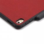 Prodigee Expert Case - кожен калъф, тип папка и поставка за iPad Pro 9.7, iPad Air 2 (червен) 5